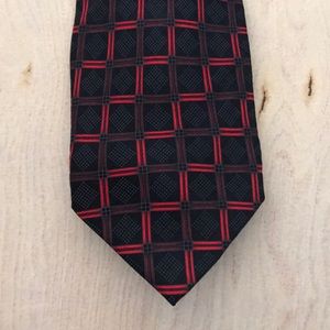 Bergamo New York silk Geometric Tie